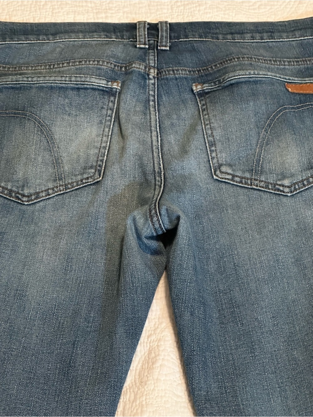 Joe’s Jeans Mens Classic Fit Bootcut Jean Medium Wash Distressed Faded Denim 32 - Picture 6 of 9